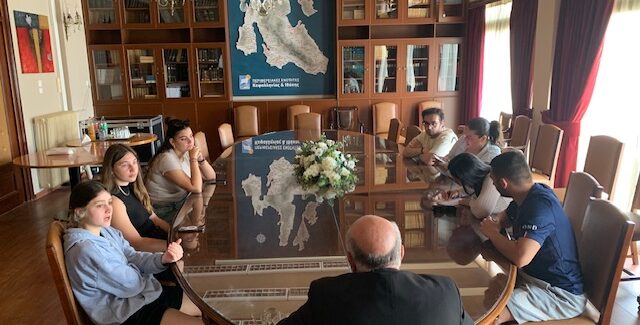 ΣΥΝΑΝΤΗΣΗ ΤΟΥ ΑΝΤΙΠΕΡΙΦΕΡΕΙΑΡΧΗ ΚΕΦΑΛΛΗΝΙΑΣ & ΙΘΑΚΗΣ ΜΕ ΤΟ   Δ. Σ. ΤΩΝ ΦΟΙΤΗΤΩΝ ΤΟΥ ΙΟΝΙΟΥ ΠΑΝΕΠΙΣΤΗΜΙΟΥ»