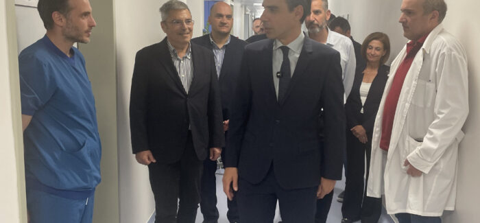 Π. Καππάτος: Επίσκεψη του Υφυπουργού Υγείας στο Γ.Νοσοκομείο  Κεφαλονιάς – Αυτοψία στα έργα ανακαίνισης και σύσκεψη με τη διοίκηση και τους γιατρούς