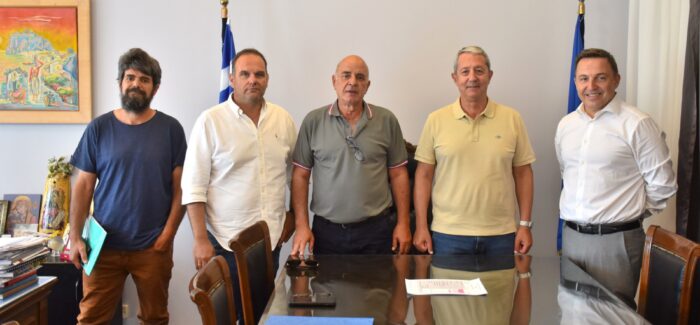 Συνάντηση εργασίας για τα ζητήματα υδάτων στην Κεφαλονιά με τον Αντιπρόεδρο της ΡΑΑΕΥ κ. Δημήτρη Ψυχογυιό