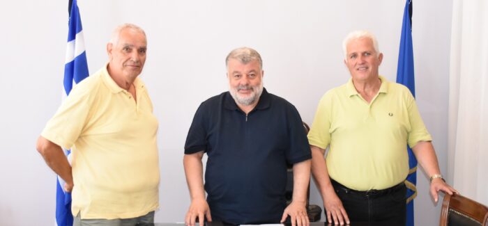 Εθιμοτυπική επίσκεψη νέου προέδρου της ΕΠΣΚΙ, στον Δήμαρχο Αργοστολίου