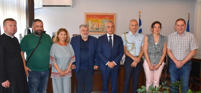 Επίσκεψη αντιπροσωπείας της Ιταλικής Μεραρχίας Acqui στον Δήμαρχο  Αργοστολίου