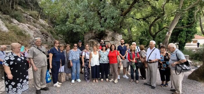 Τριήμερη εκδρομή των ΚΑΠΗ  Κεφαλονιάς στην Πελοπόννησο.