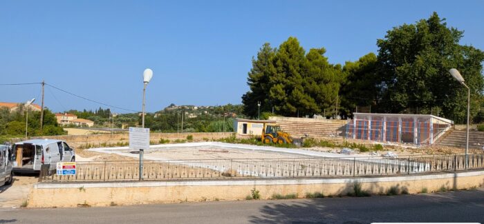 Προχωρούν οι εργασίες αποκατάστασης στο Αθλητικό Κέντρο Κουρκουμελάτων