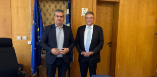 Π. Καππάτος: Συνάντηση εργασίας με τον Γενικό Γραμματέα Υποδομών  για τον οδικό άξονα Αργοστόλι – Πόρος και τον δρόμο προς τον Μύρτο