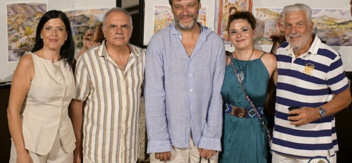 Με μεγάλη επιτυχία και συγκίνηση η αναβίωση της έκθεσης της   Ντιάνας Αντωνακάτου στα Βιλατώρια από τον Δήμο Ληξουρίου
