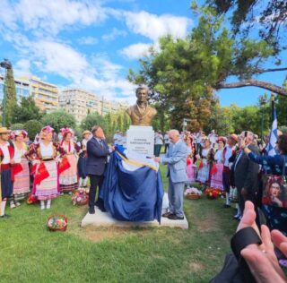 Θεσσαλονίκη: Αποκαλυπτήρια προτομής του Ιωάννη Καποδίστρια –  Σαν σήμερα πριν 195 χρόνια η δολοφονία του πρώτου Κυβερνήτη της Ελλάδας