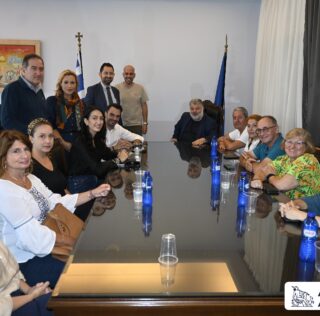Συνάντηση Δημάρχου Αργοστολίου με τους βουλευτές του ΠΑΣΟΚ –   Κινήματος Αλλαγής, Μανώλη Χριστοδουλάκη και Κατερίνα Σπυριδάκη