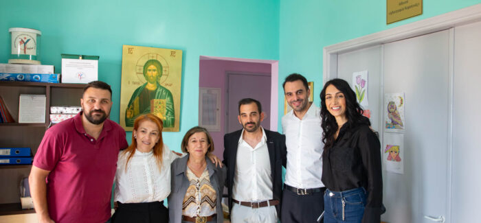 Με ιδιαίτερη συγκίνηση και αισιοδοξία η επίσκεψη εκπροσώπων του  ΠΑΣΟΚ στο ΚΔΗΦ ΑμεΑ «ΥΠΕΡΙΩΝ»