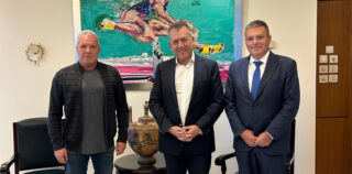 Π. Καππάτος: Συνάντηση εργασίας με τον Δήμαρχο Σάμης κ. Δρακουλόγκωνα στον Αναπληρωτή Υπουργό Αθλητισμού για τα γήπεδα Καραβομύλου και Μακρυωτίκων